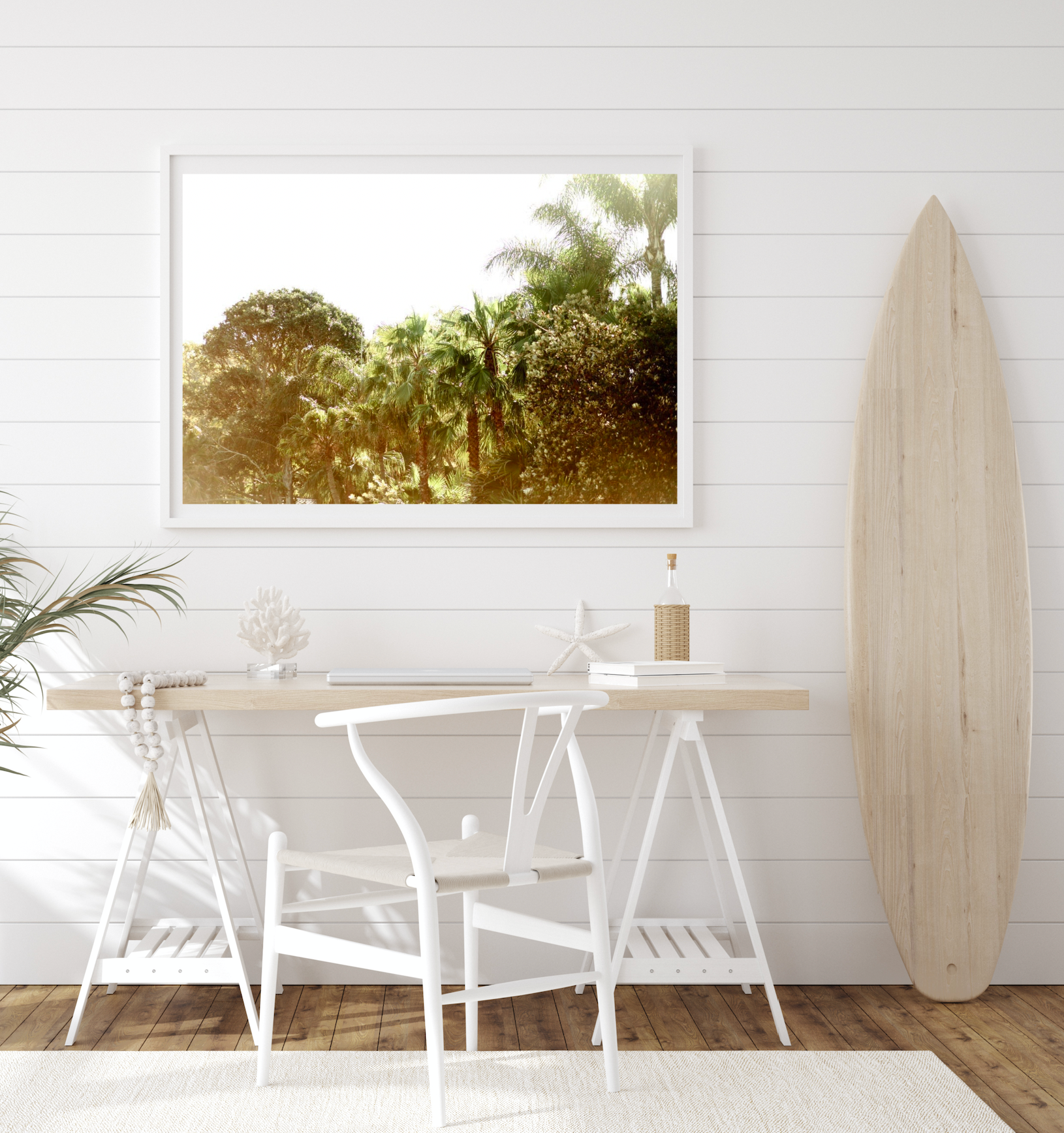 Palm Tree Breeze • Tropical Fine Art Wall Print