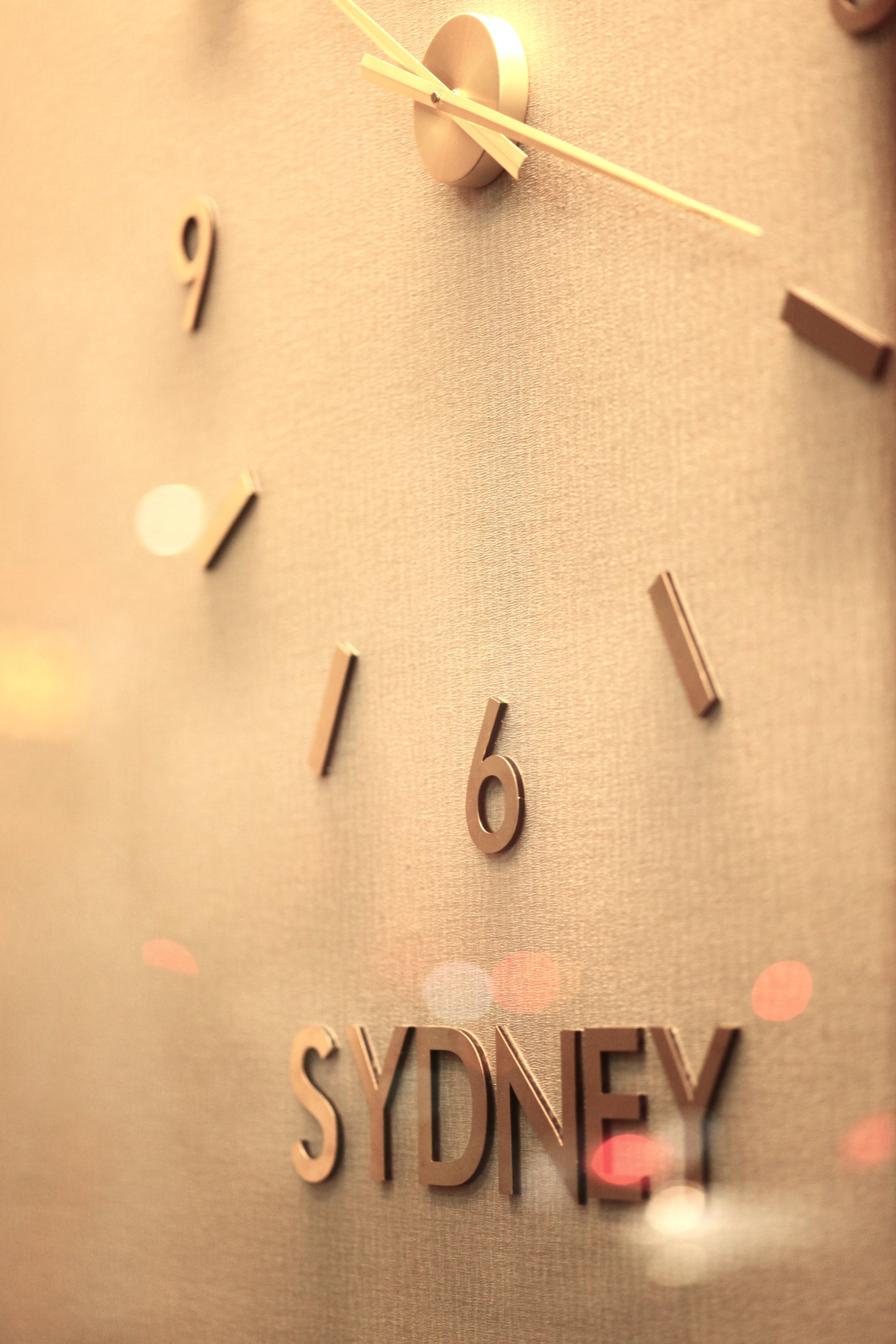Clock Strikes Midnight - Set of Three Photography Prints - Sydney New Year's Eve Fireworks Artwork