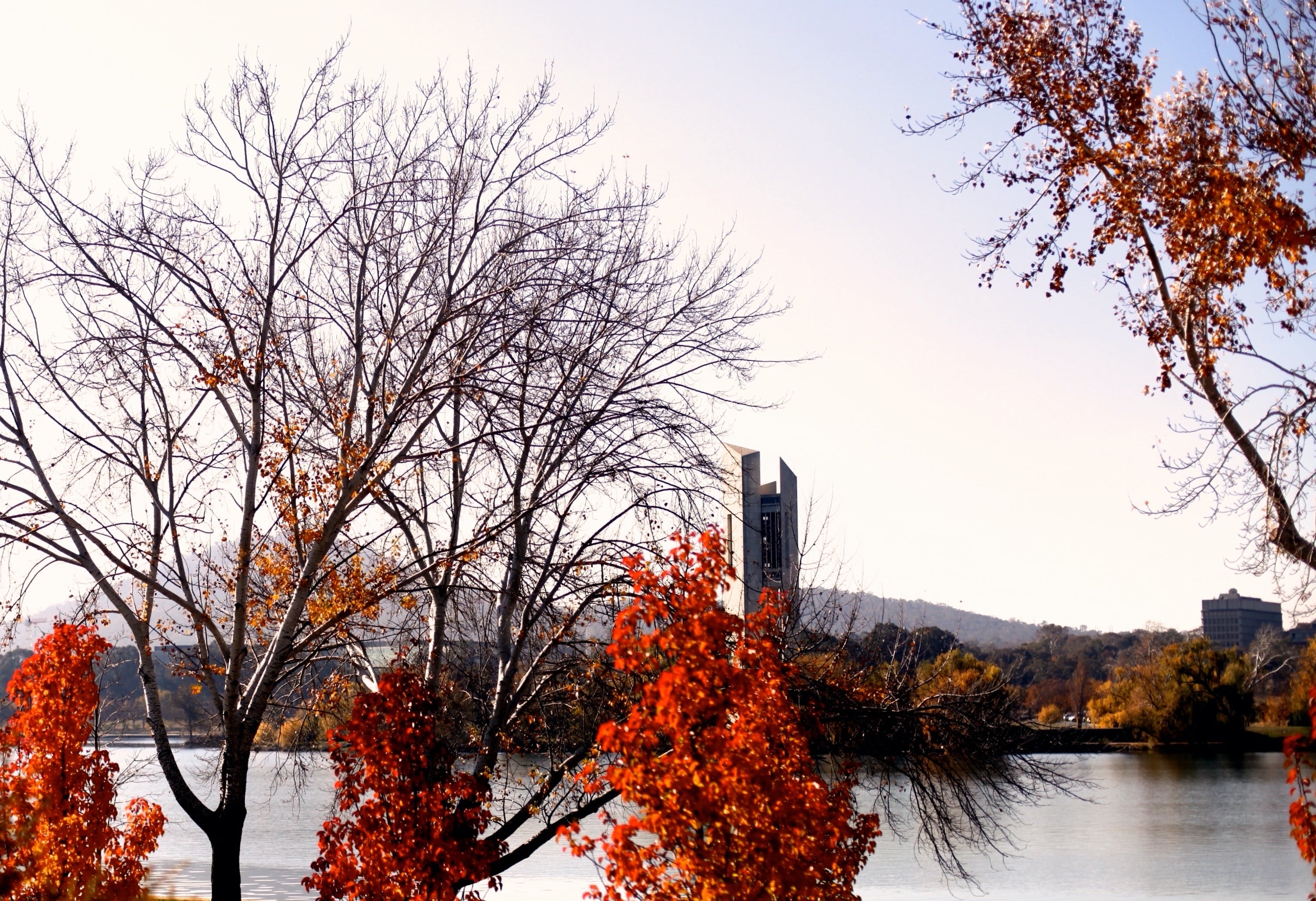 Carillon Bells • Canberra Autumn Lake Burley Griffin Fine Photography Print