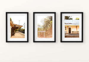 The Bundanoon Train Station • Set of Three Photography Prints