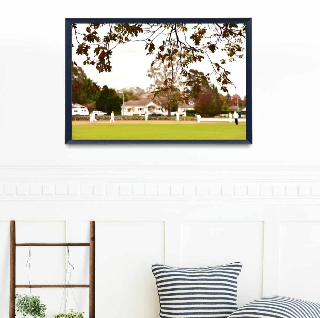 The Cricket Match at Bradman Oval • Fine Photography Print