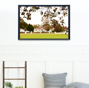 The Cricket Match at Bradman Oval • Fine Photography Print