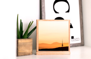 Canberra Telstra Tower Black Mountain Golden Hour • Square Photography Print