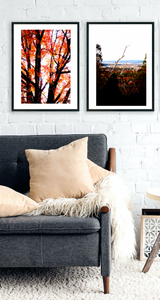 South to Majura • Set of Two Canberra Photography Prints