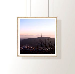 Black Mountain Sunset • Square Photography Print