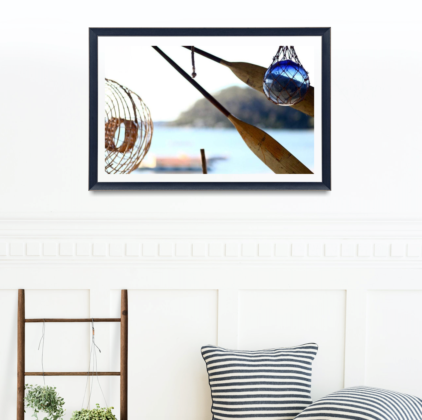 Palm Beach Ocean Seafarer • Glass Fishing Float Fine Print