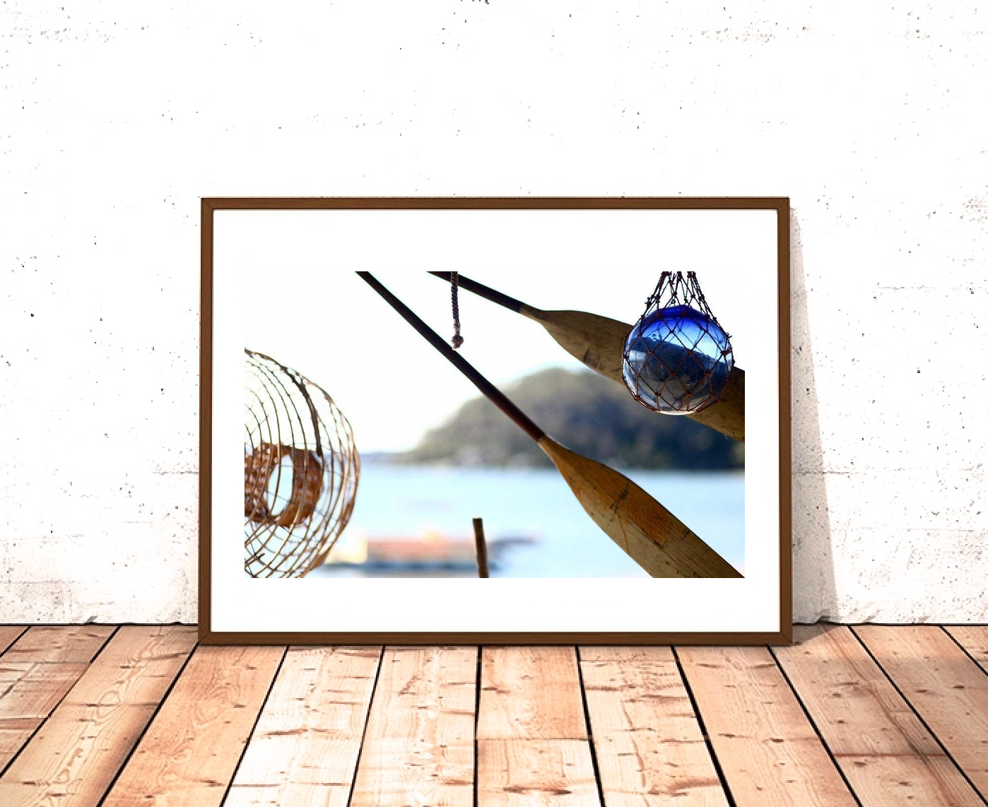 Palm Beach Ocean Seafarer • Glass Fishing Float Fine Print