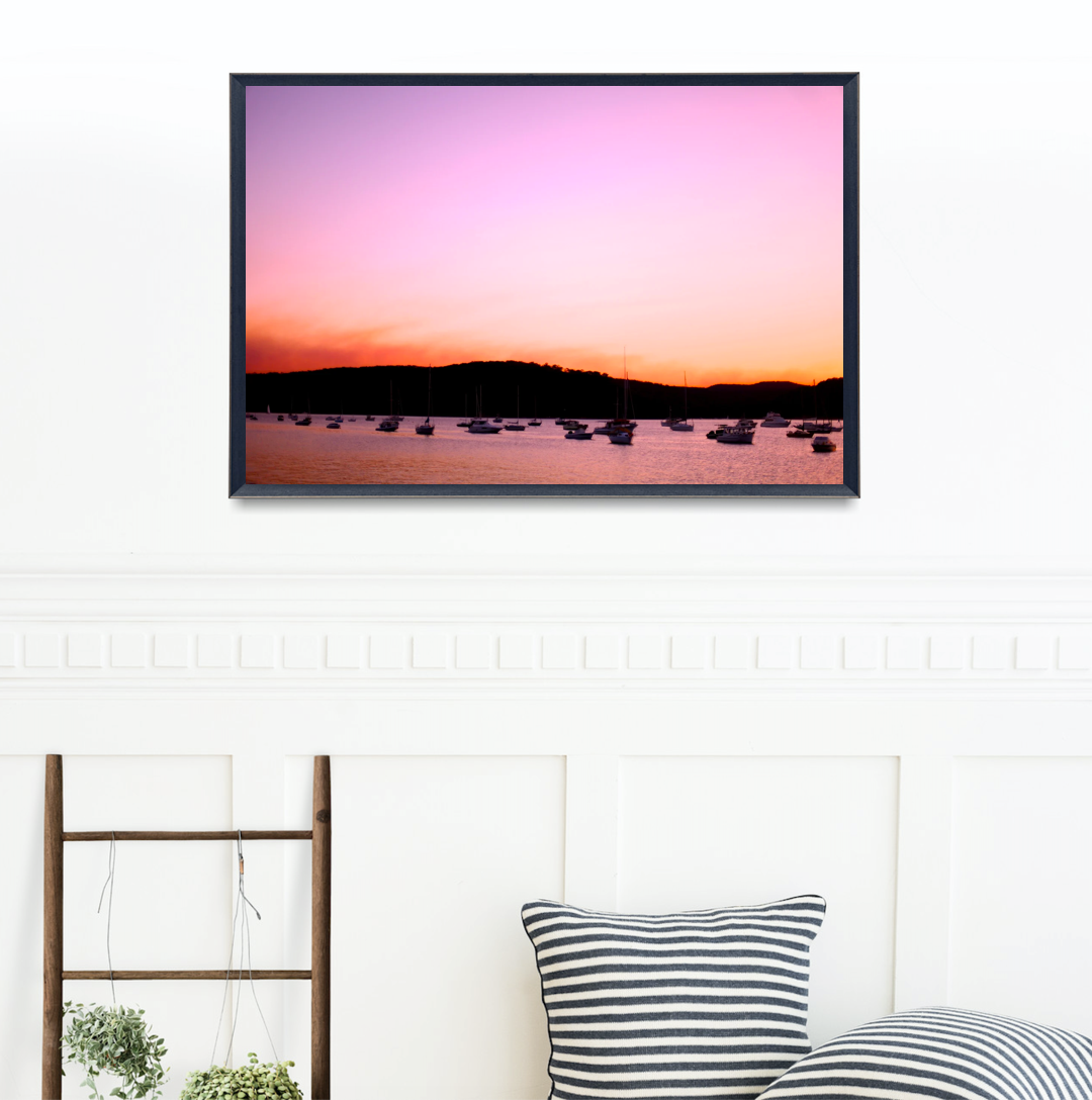 Sunset Over Pittwater • Palm Beach Sydney Photography Print