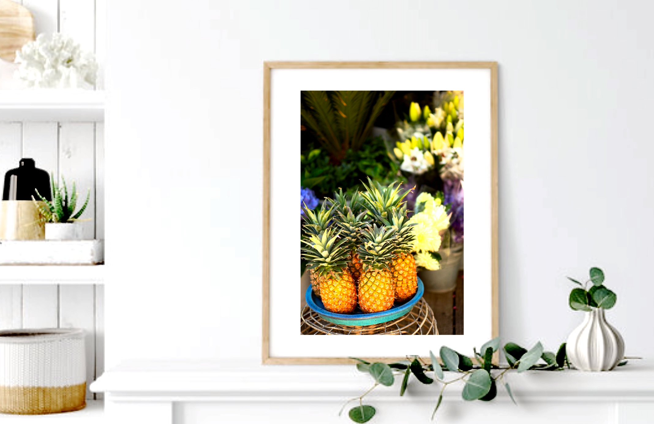 Pineapple Summer • Kitchen Decor Fine Print
