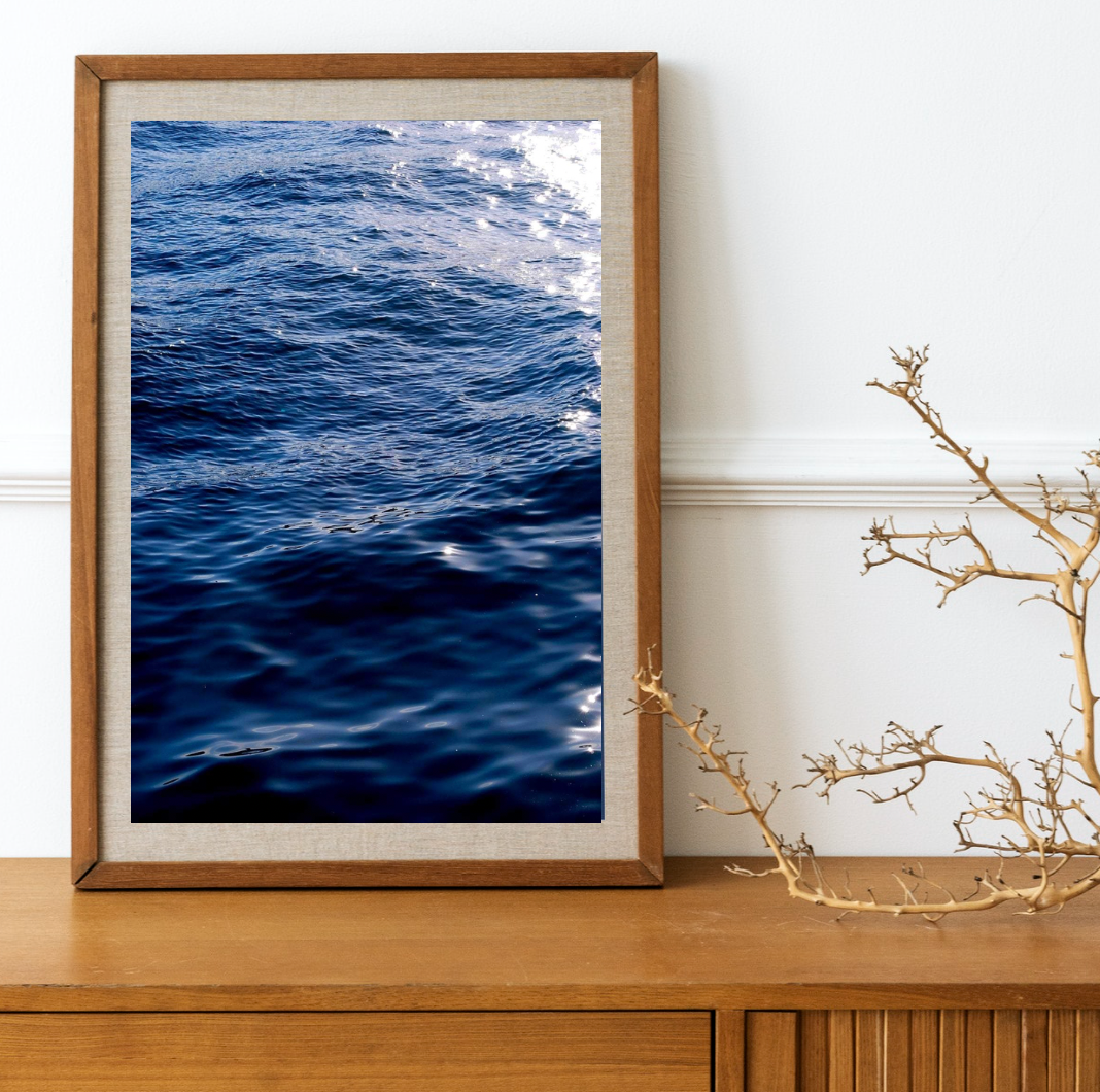 Sapphire Sydney Harbour Waves • Fine Photography Print