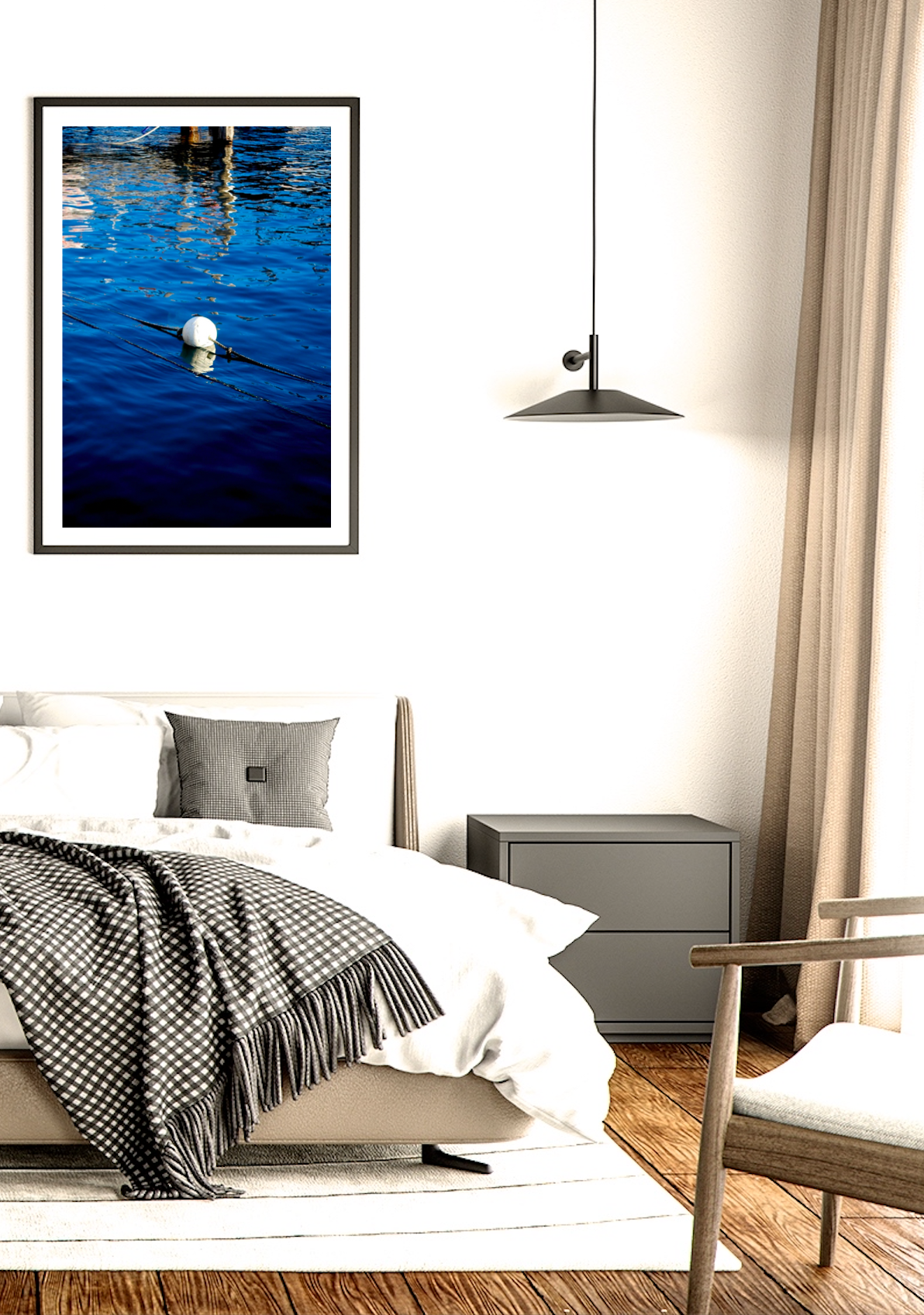 Sydney Harbour Marine Blue • Fine Art Print