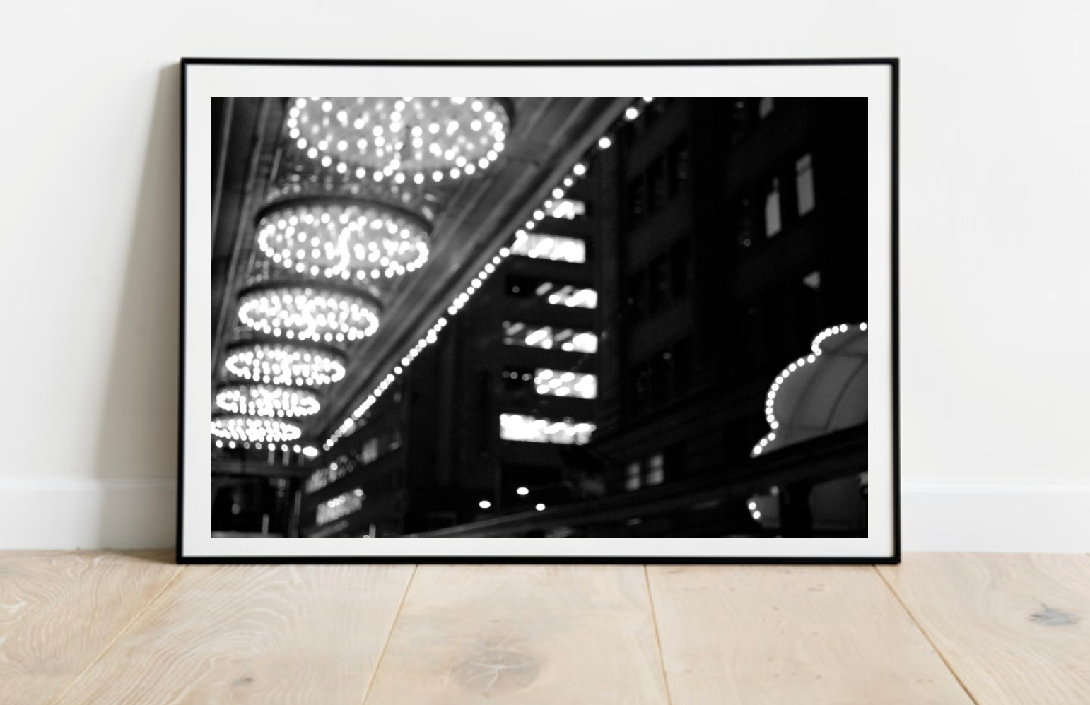 Theatre Date • Sydney State Theatre • Black & White Fine Art Print