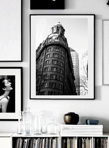 Hunter & Pitt St Sydney -  Black & White Architecture - Sydney CBD Fine Photography Art Print