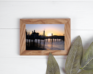 Pittwater Sunset Pier • Palm Beach Print