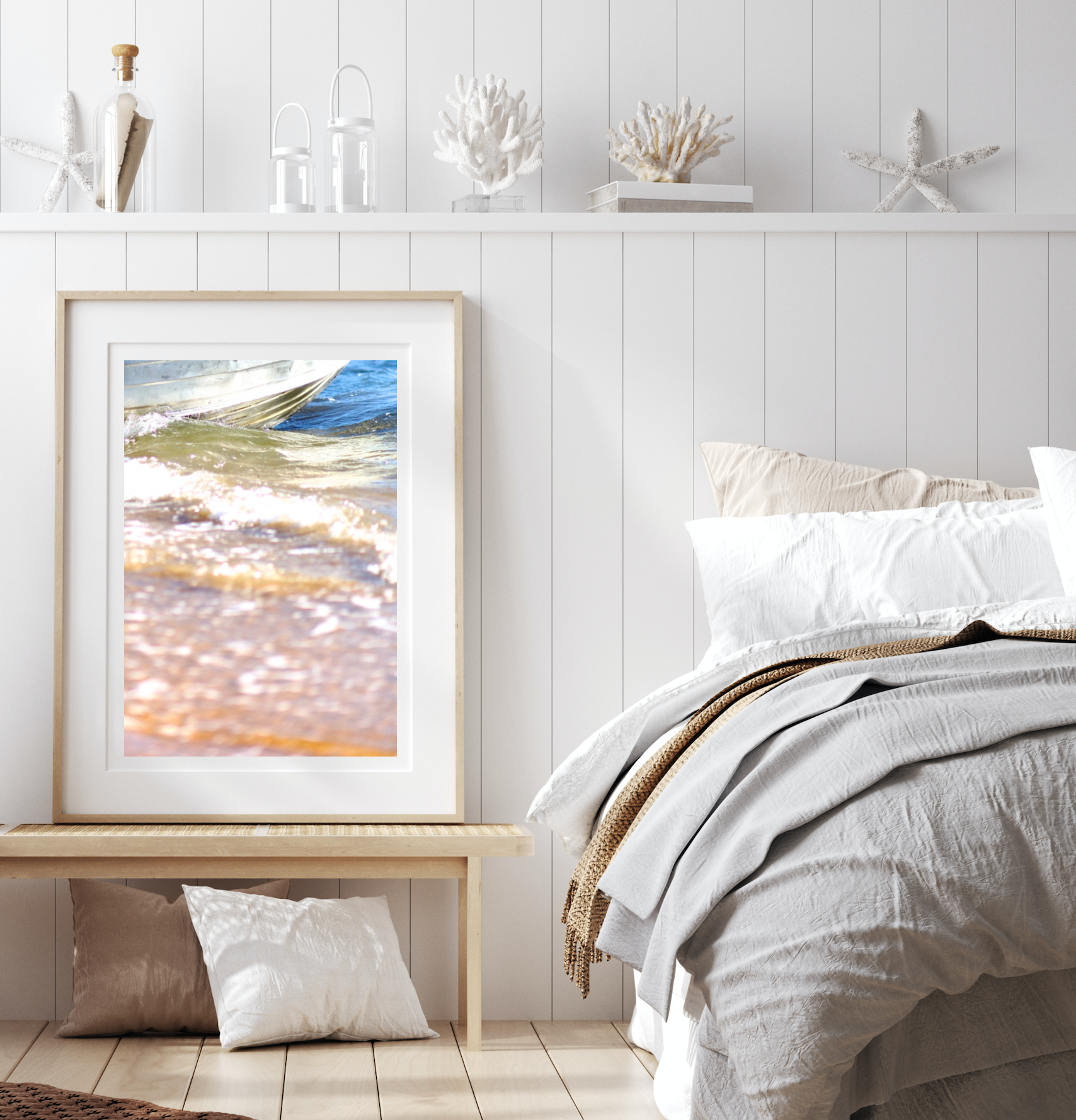 Sea Salt Shore • Palm Beach Pittwater NSW Photography Print