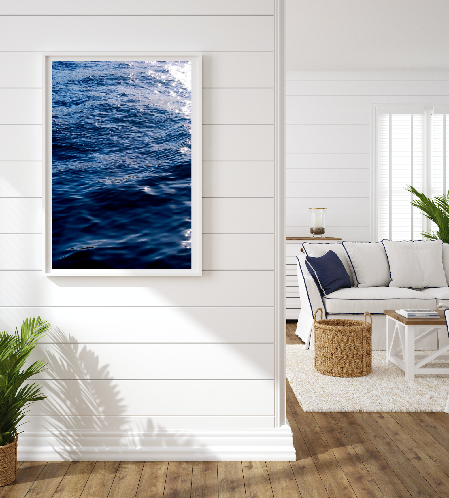 Sapphire Sydney Harbour Waves • Fine Photography Print