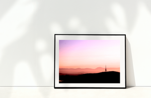 Black Mountain Sundown • Canberra Telstra Tower Fine Landscape Photography Print