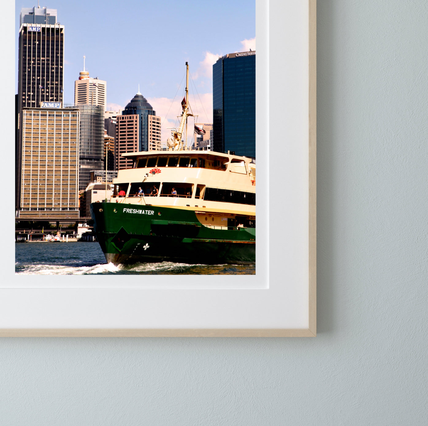 Freshwater Sails • Sydney Ferry Circular Quay Photography Print