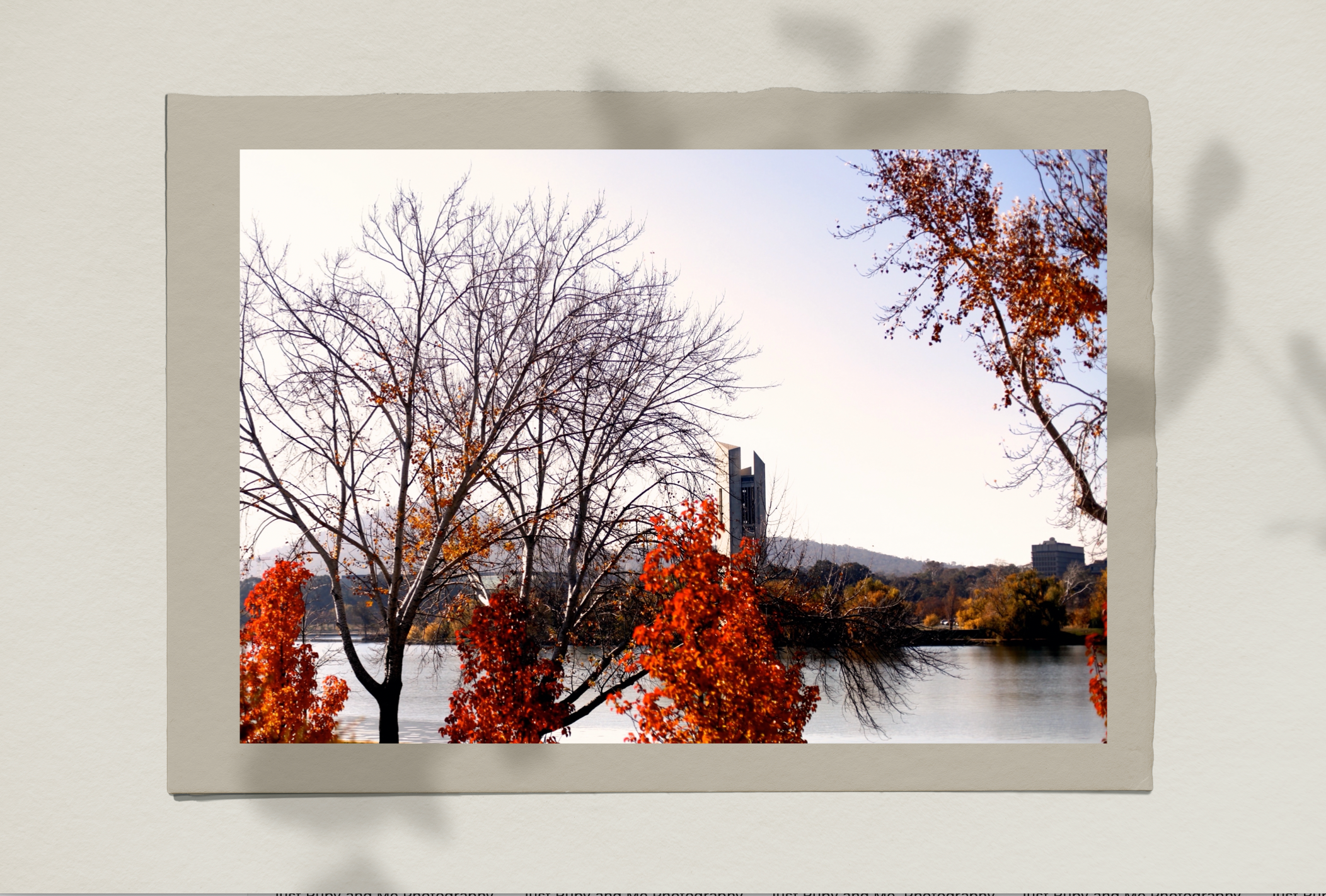 Carillon Bells • Canberra Autumn Lake Burley Griffin Fine Photography Print