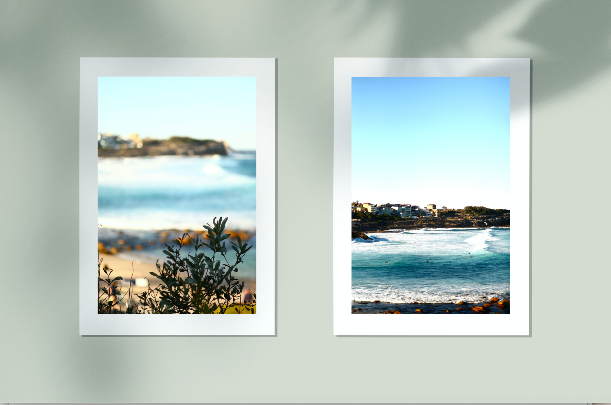 Salt Air • Bronte Beach Sydney • Set of Two Ocean Photography Prints