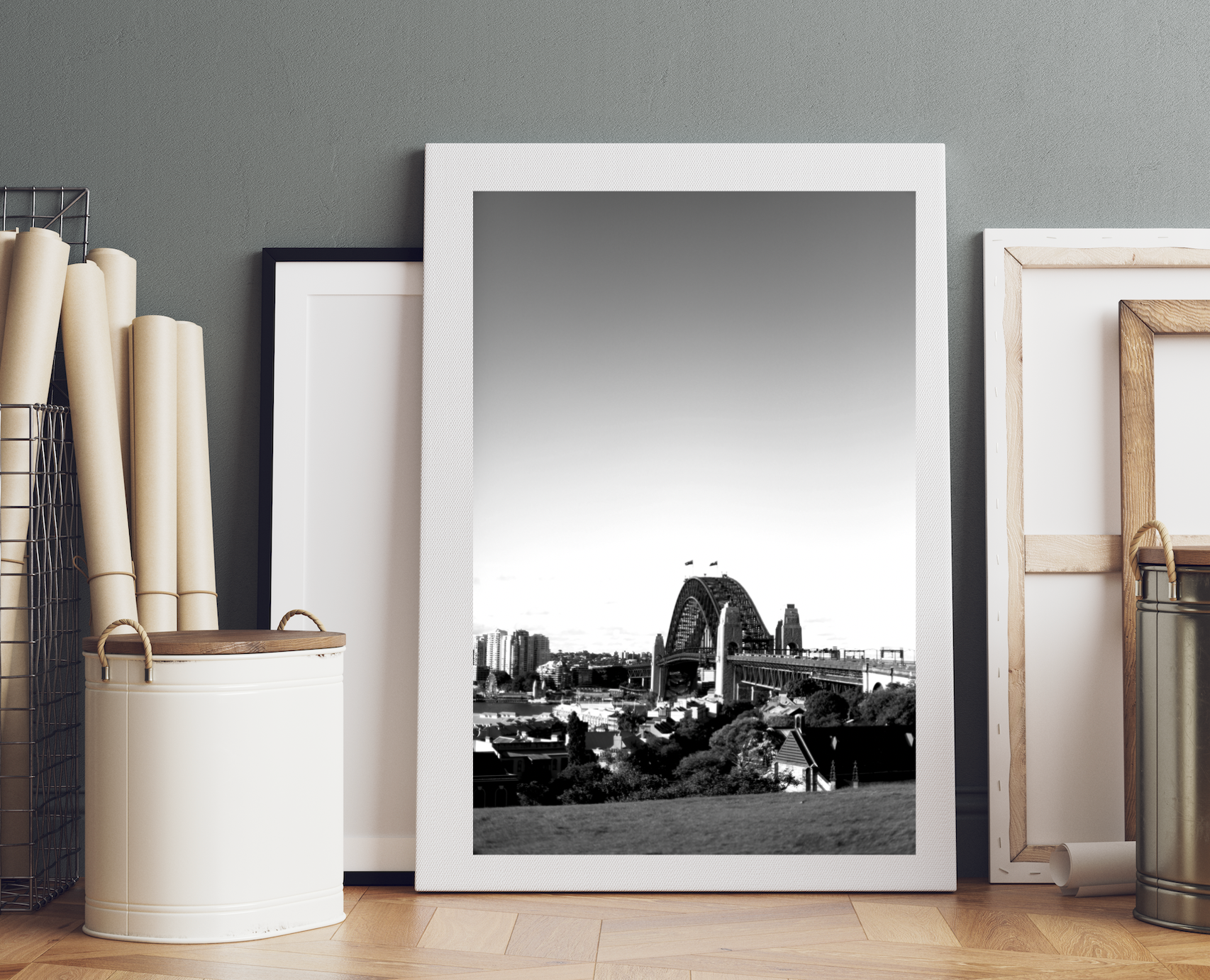 Sydney Harbour Bridge • Black & White Photography Print