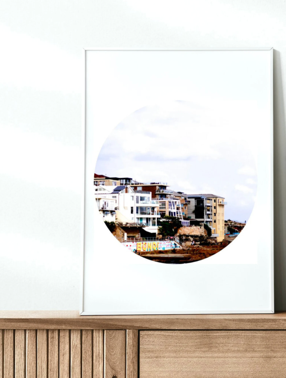 Greetings from North Bondi • Circle Round Bondi Beach Photography Print