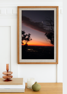 Canberra Sunset - Northside Nightfall - Photography Print