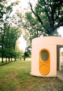 Little Canberra Bus Shelter • Retro 35mm Film Photography Print Artwork