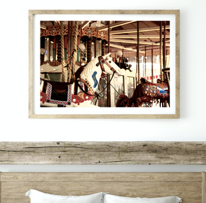 Merry Go Round • Canberra Carousel Photography Print Landscape Artwork