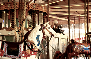 Merry Go Round • Canberra Carousel Photography Print Landscape Artwork