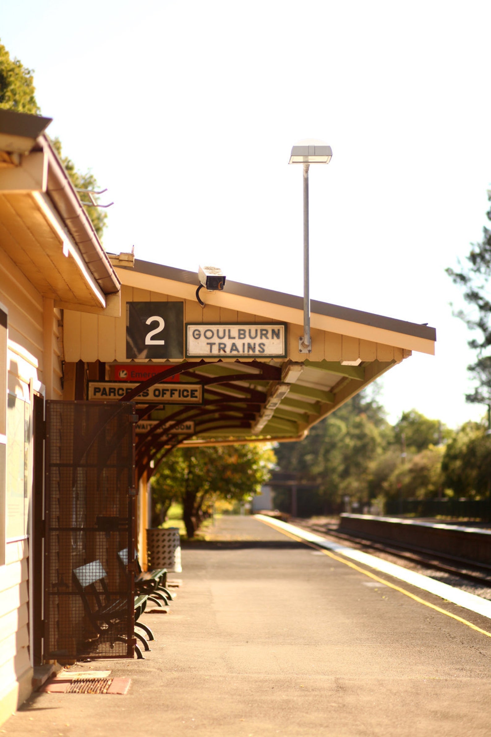 The Bundanoon Train Station • Set of Three Photography Prints