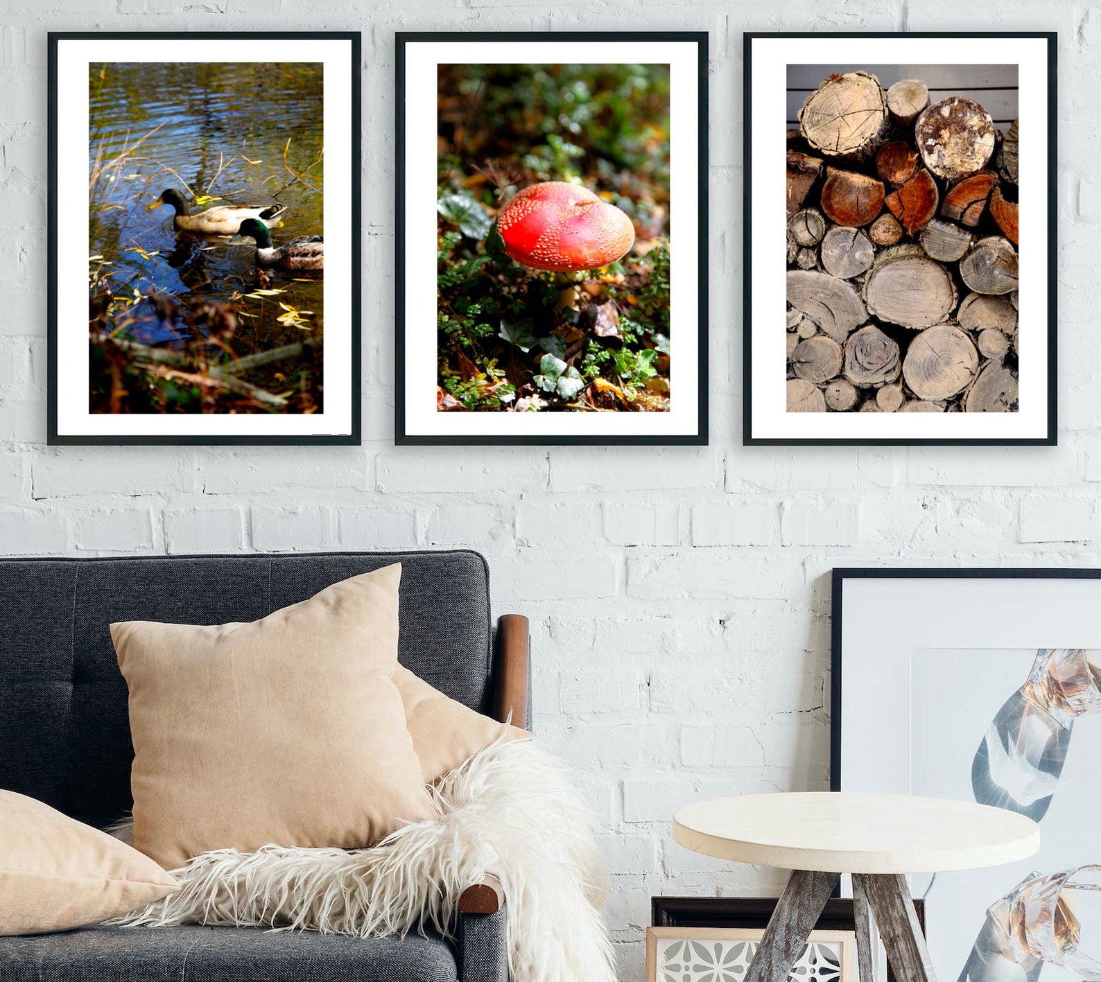 Lake Daylesford Autumn Days • Set of Three Photography Prints