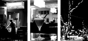 Speakeasy Cocktails • Black and White Canberra Set of Three Black & White Photography Fine Art Prints