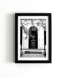 The Arch of Albert Hall • Black & White Canberra Photography Print