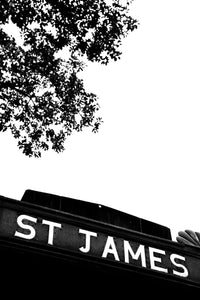 Meet Me At St James • Set of 4 Sydney of City Black & White Fine Art Photography Prints